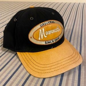 Vintage - Mammoth Mountain - Corduroy - Trucker Hat - Leather - Great Condition!